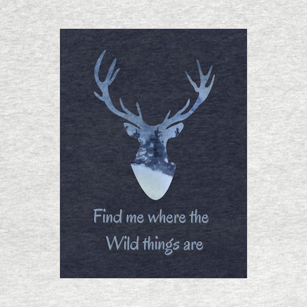 Wildlife nature - Inspirational quote for Nature lovers and travelers by redwitchart